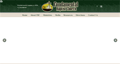 Desktop Screenshot of fundamentalbc.com